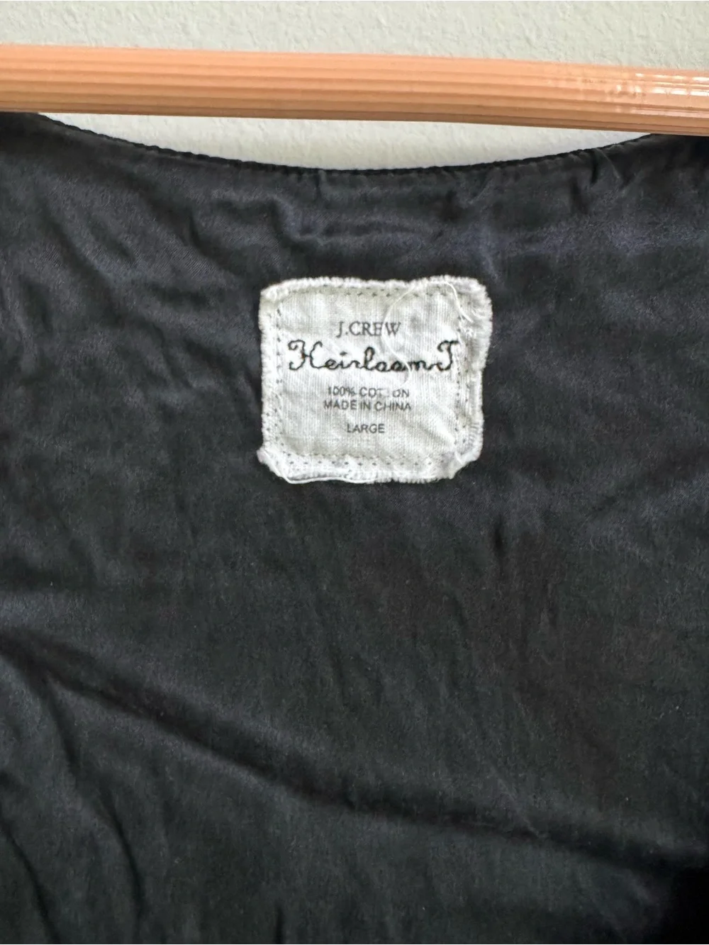 J. Crew Black Sequin Front Scoop Tank Top